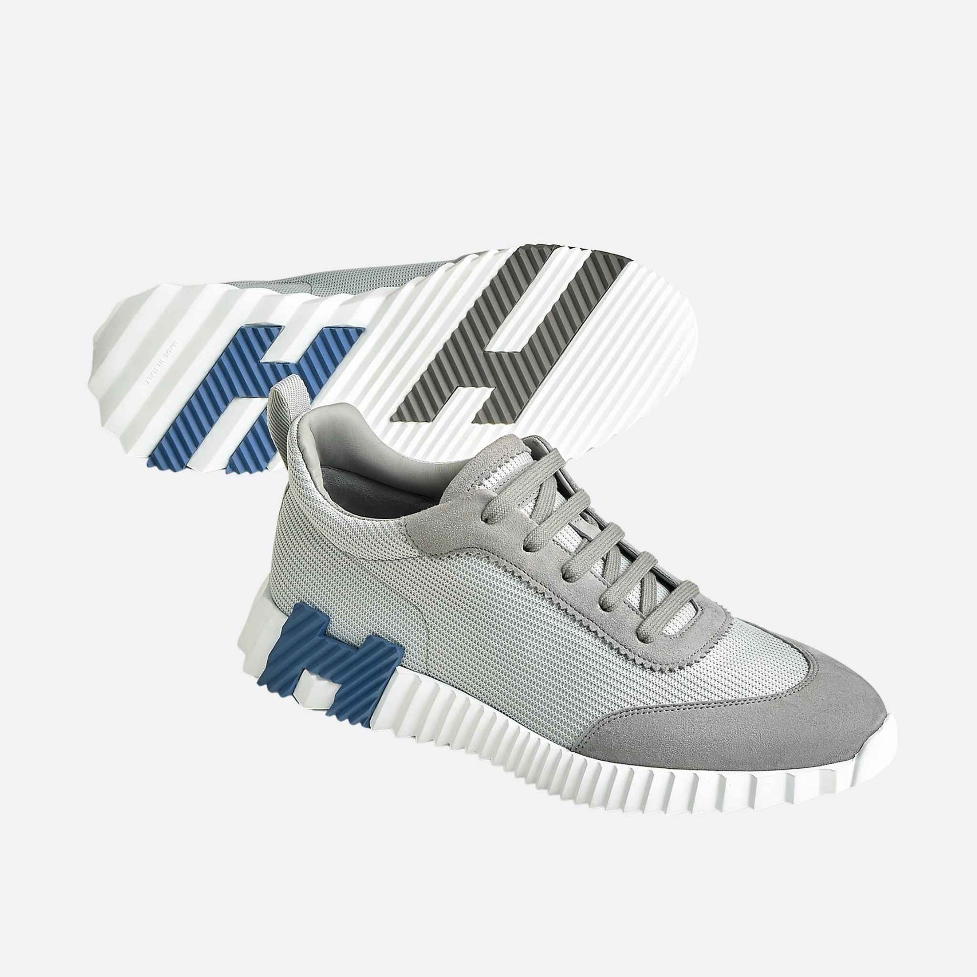 Bouncing Sneaker Technical Mesh And Suede Men Hermes оригінал – Купити в Україні – збільшений вид