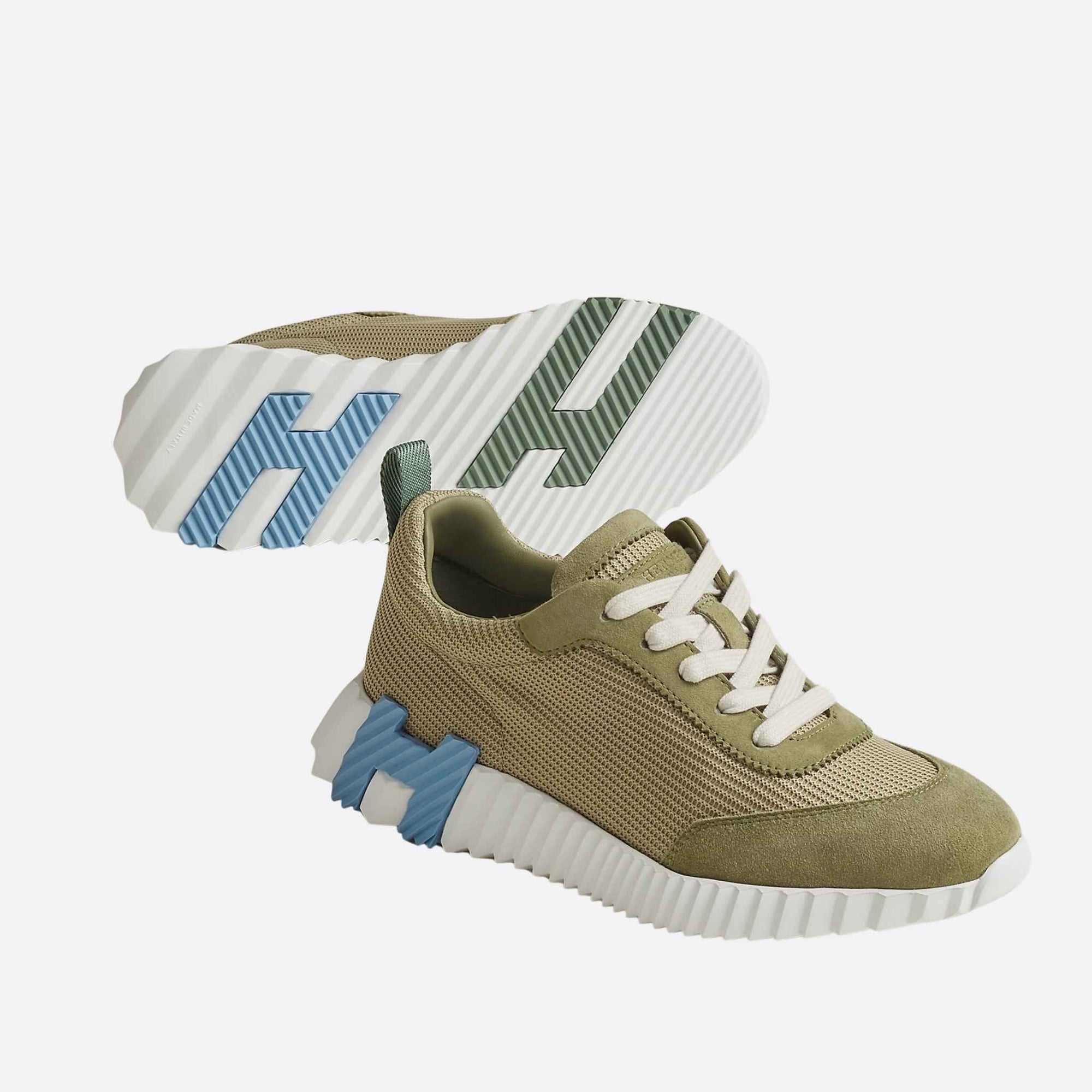 Bouncing Sneaker Technical Mesh Suede Women Hermes оригінал – Купити в Україні – збільшений вид