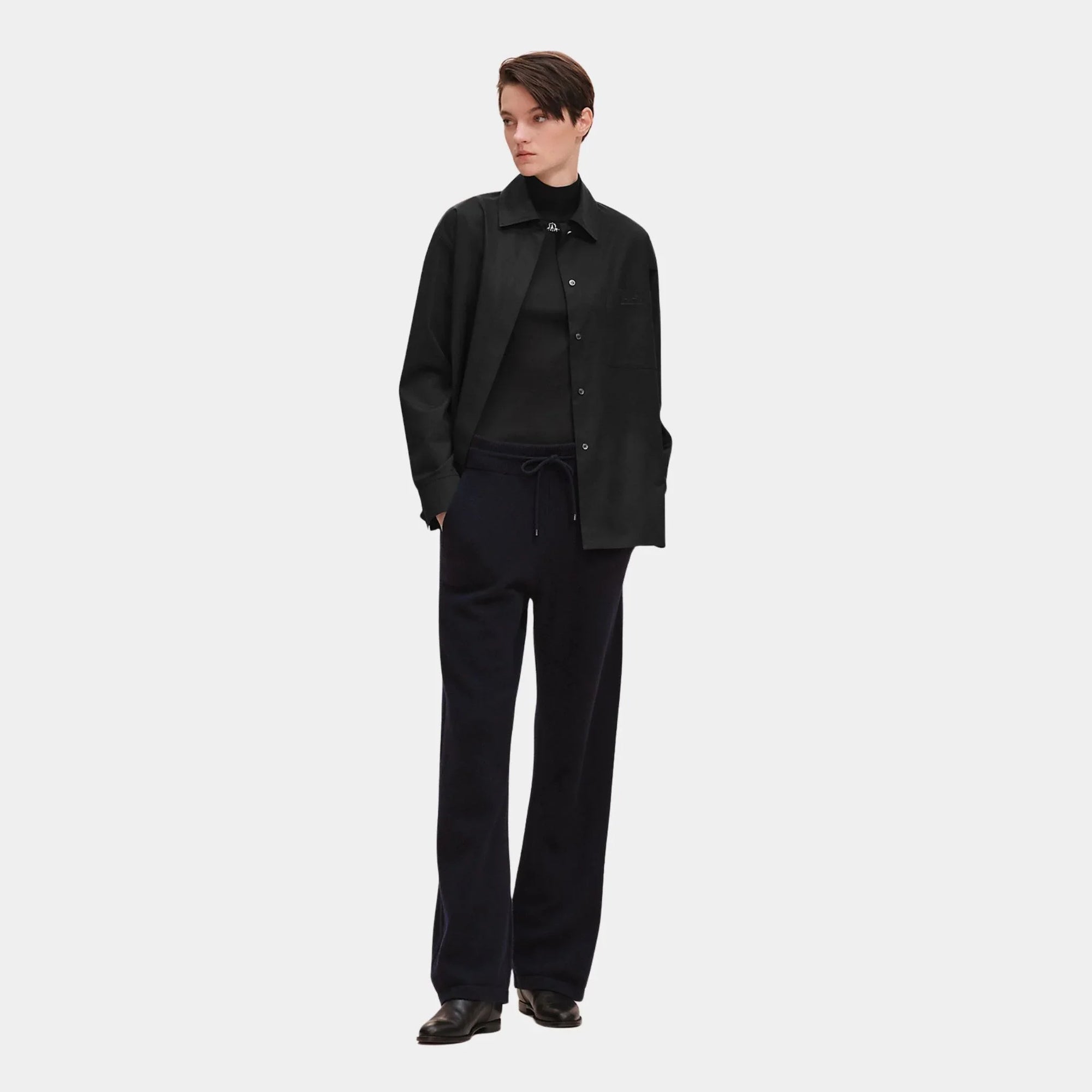 Cashmere Pants Hermes – Гарантія оригінальності – боковий вид
