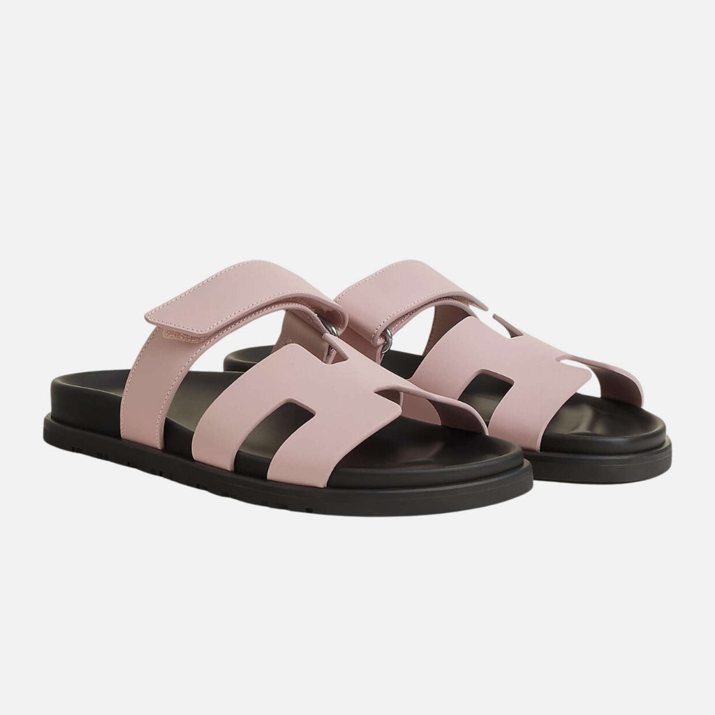 Chypre Sandals Calfskin Women Hermes – Гарантія оригінальності – боковий вид