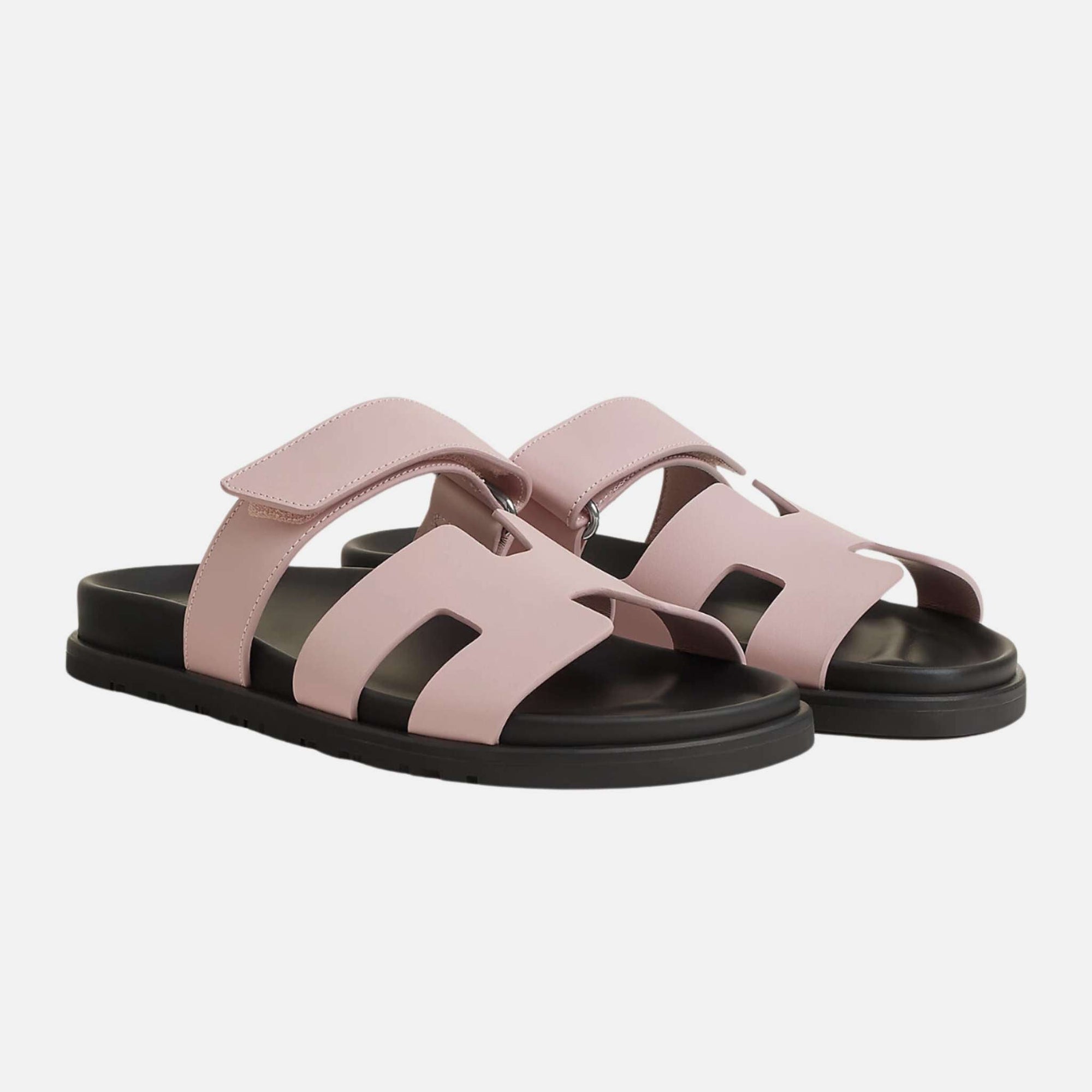 Chypre Sandals Calfskin Women Hermes – Гарантія оригінальності – боковий вид