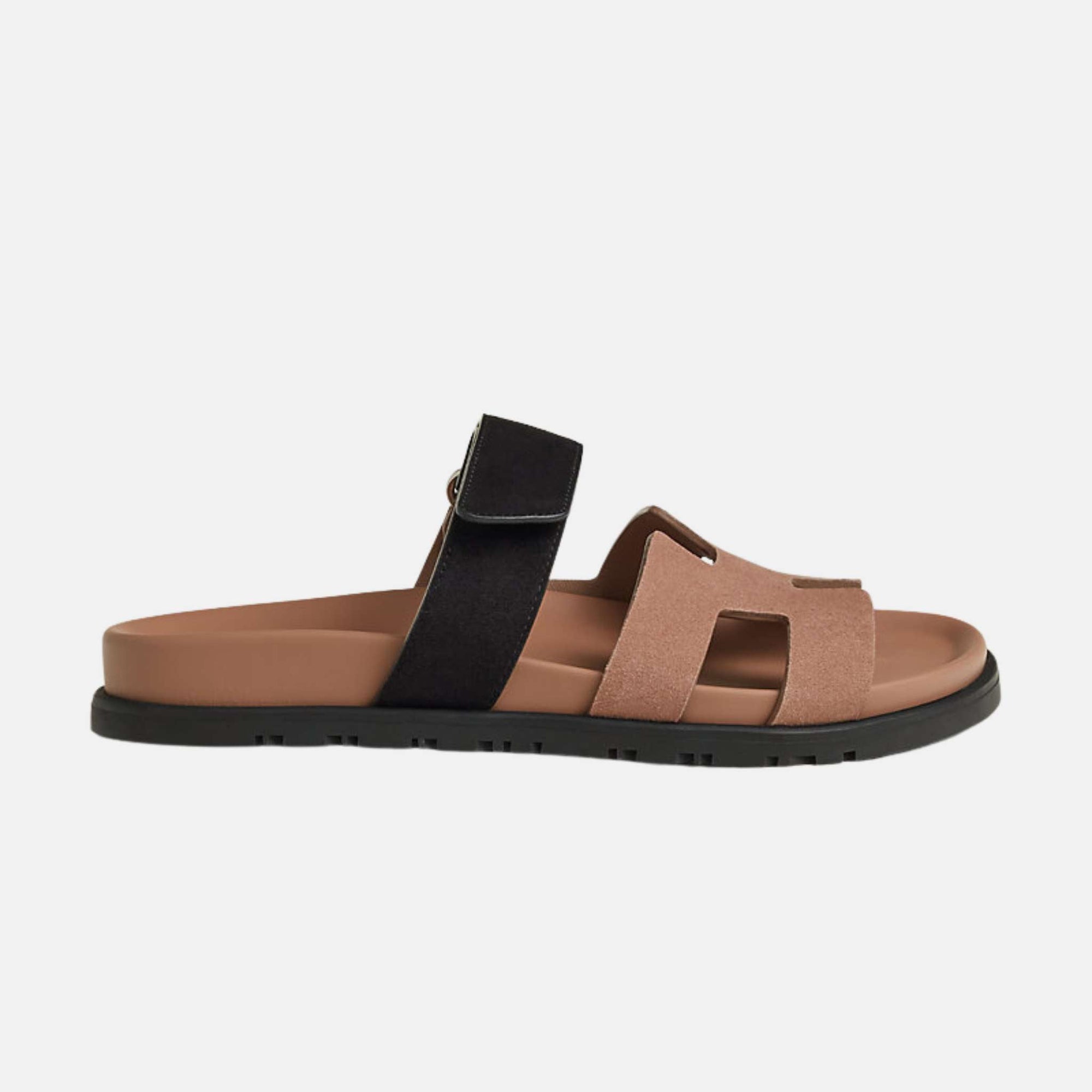 Chypre Sandal Duo Tone Suede Women Hermes оригінал – Купити в Україні – вид ззаду
