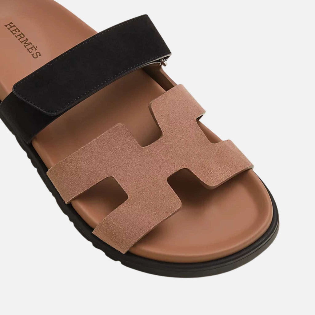 Chypre Sandal Duo Tone Suede Women Hermes оригінал – Купити в Україні – детальний вид