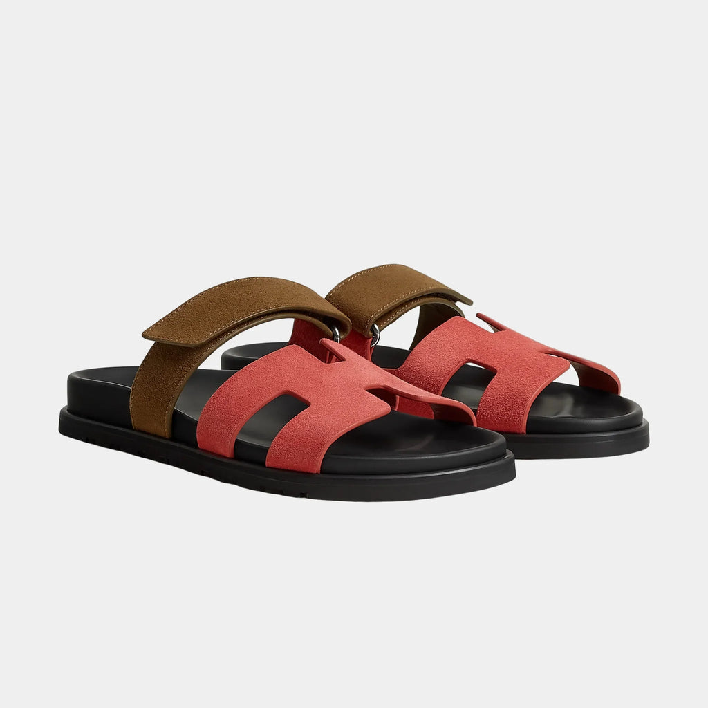 Chypre Sandal Duo Tone Suede Women Hermes оригінал – Купити в Україні – збільшений вид