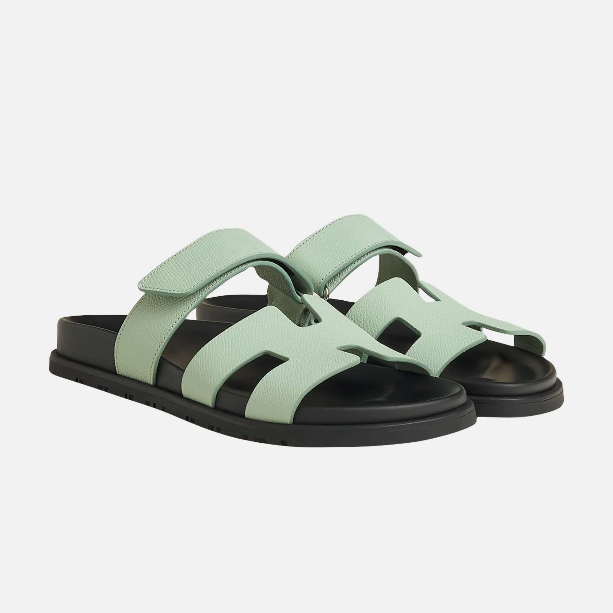 Chypre Sandals Epsom Calfskin Women Hermes – Гарантія оригінальності – боковий вид