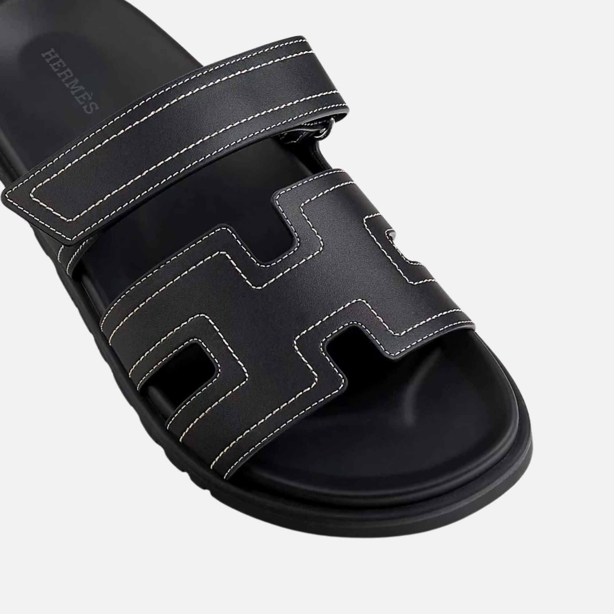 Chypre Sandal Sewing Men Hermes – Гарантія оригінальності – детальний вид