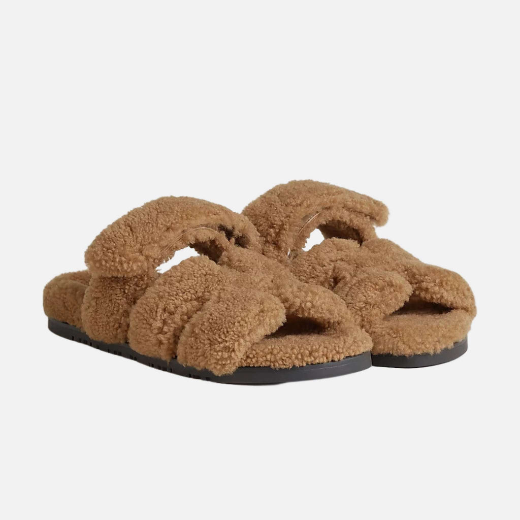 Chypre Sandal Shearling Women Hermes – Гарантія оригінальності – збільшений вид