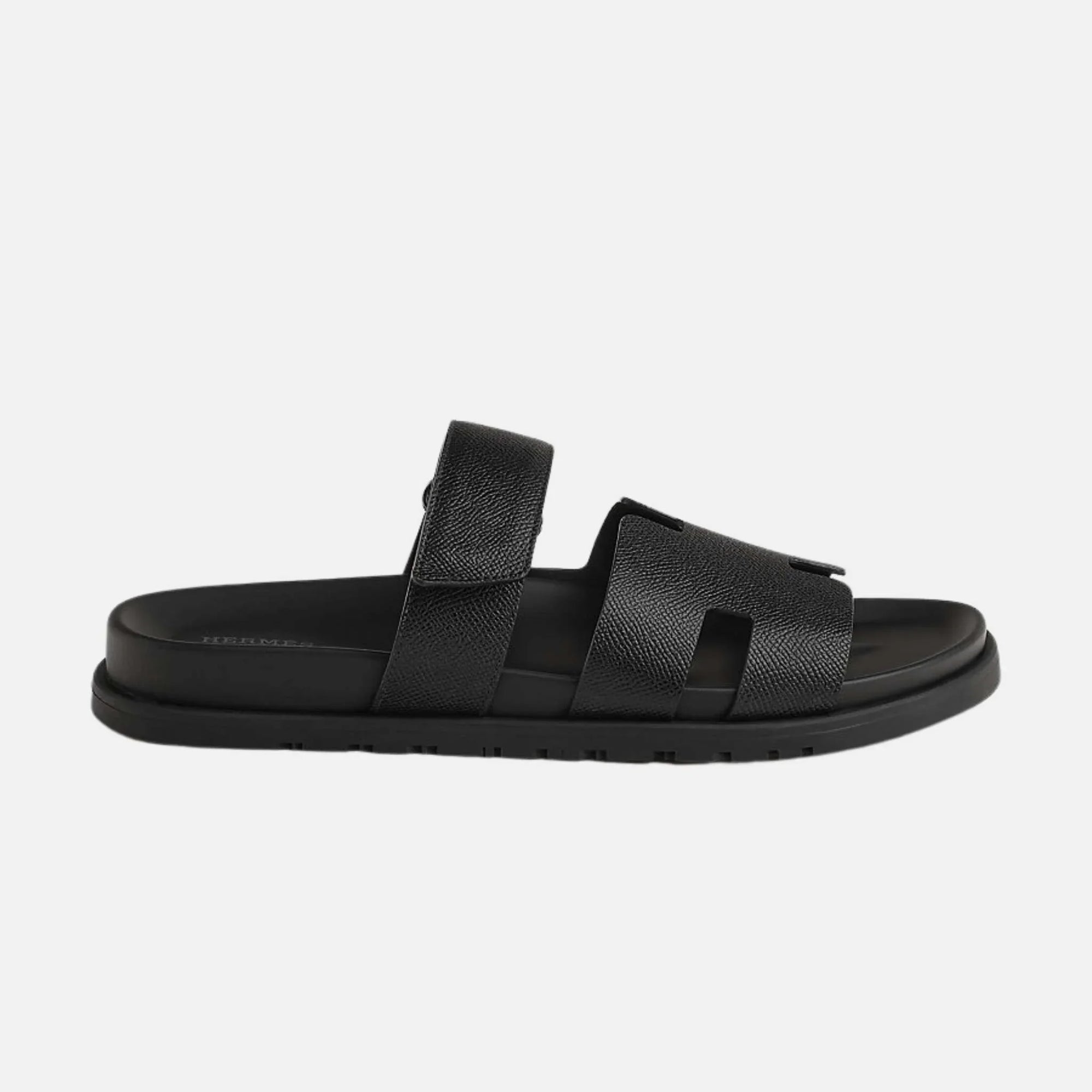Оригінальна Chypre Sandal Shiny Grained Calfskin Hermes – вид ззаду