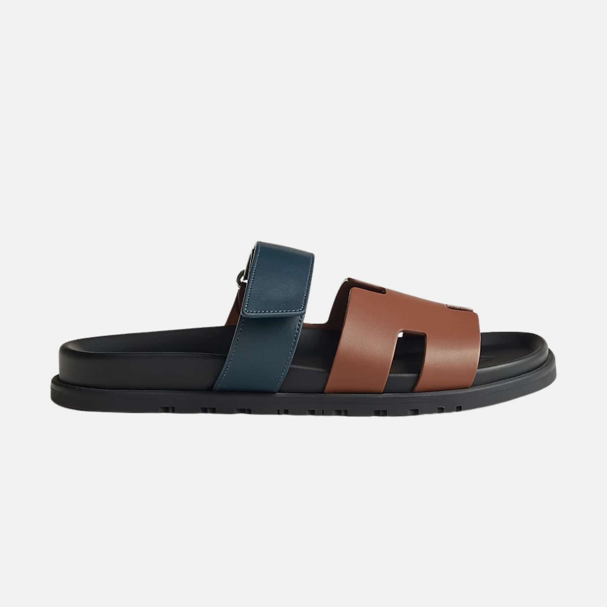 Chypre Sandal Two Tone Calfskin Men Hermes оригінал – Купити в Україні – вид ззаду