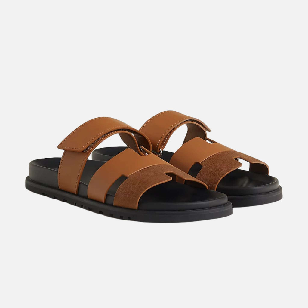 Chypre Sandal Two Tone Men Hermes оригінал – Купити в Україні – боковий вид