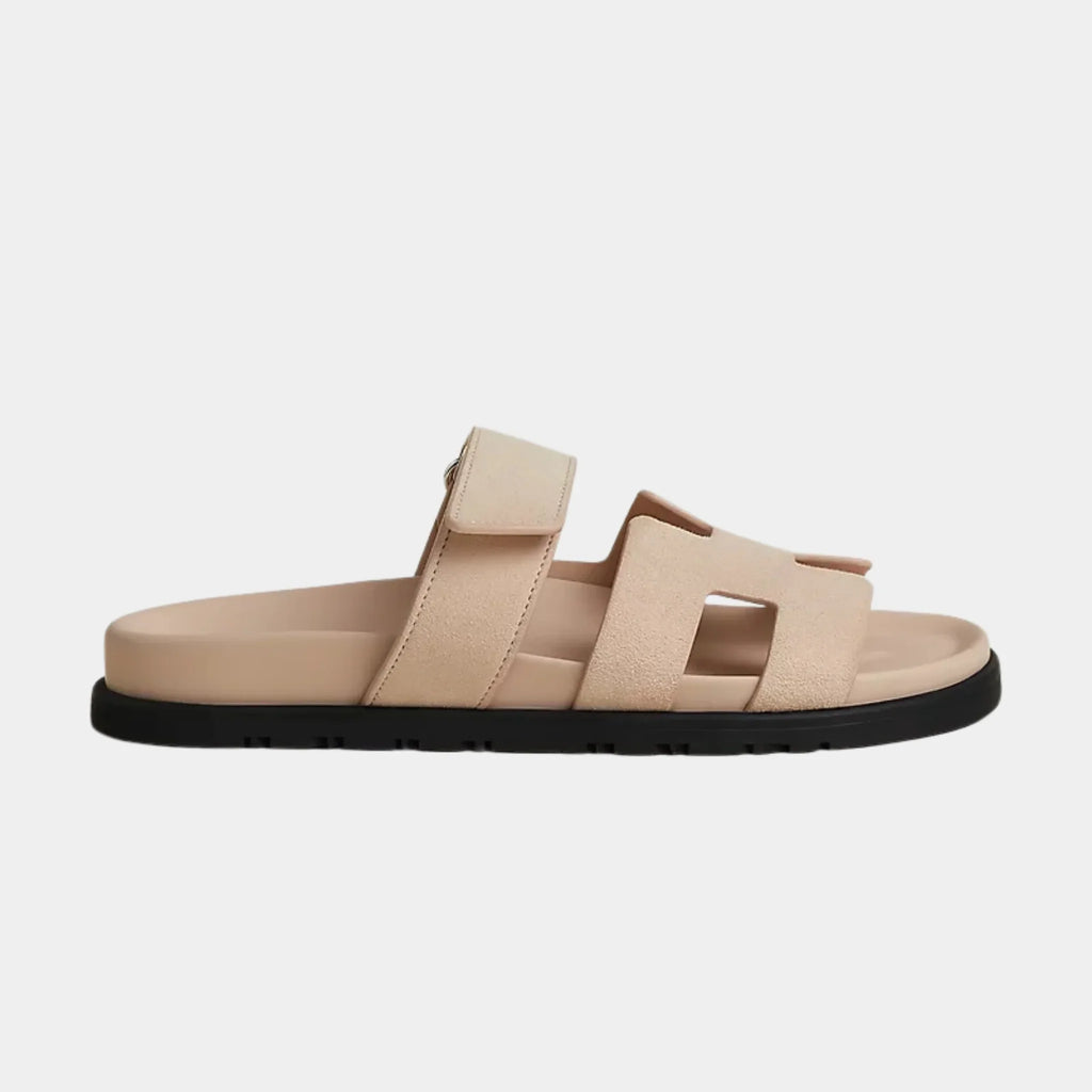 Chypre Sandals In Suede Goatskin Women Hermes оригінал – Купити в Україні – вид ззаду