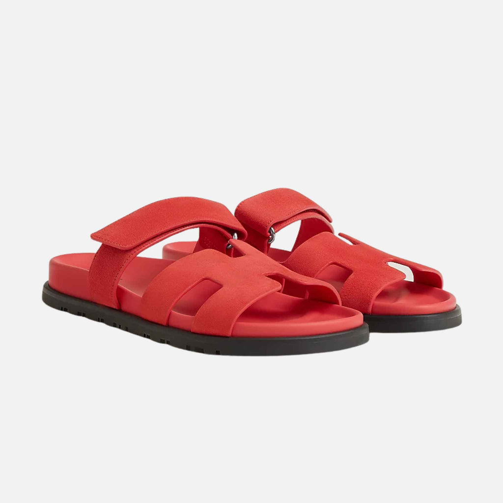 Chypre Sandals Suede Goatskin Women Hermes оригінал – Купити в Україні – боковий вид