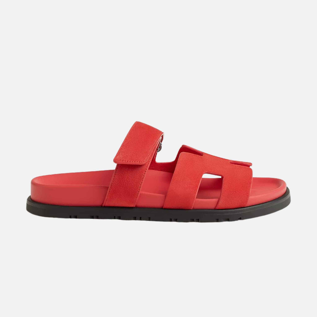 Chypre Sandals Suede Goatskin Women Hermes оригінал – Купити в Україні – вид ззаду