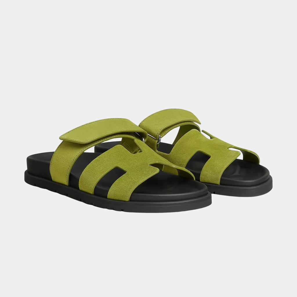 Chypre Sandals Suede Goatskin Women Hermes оригінал – Купити в Україні – боковий вид