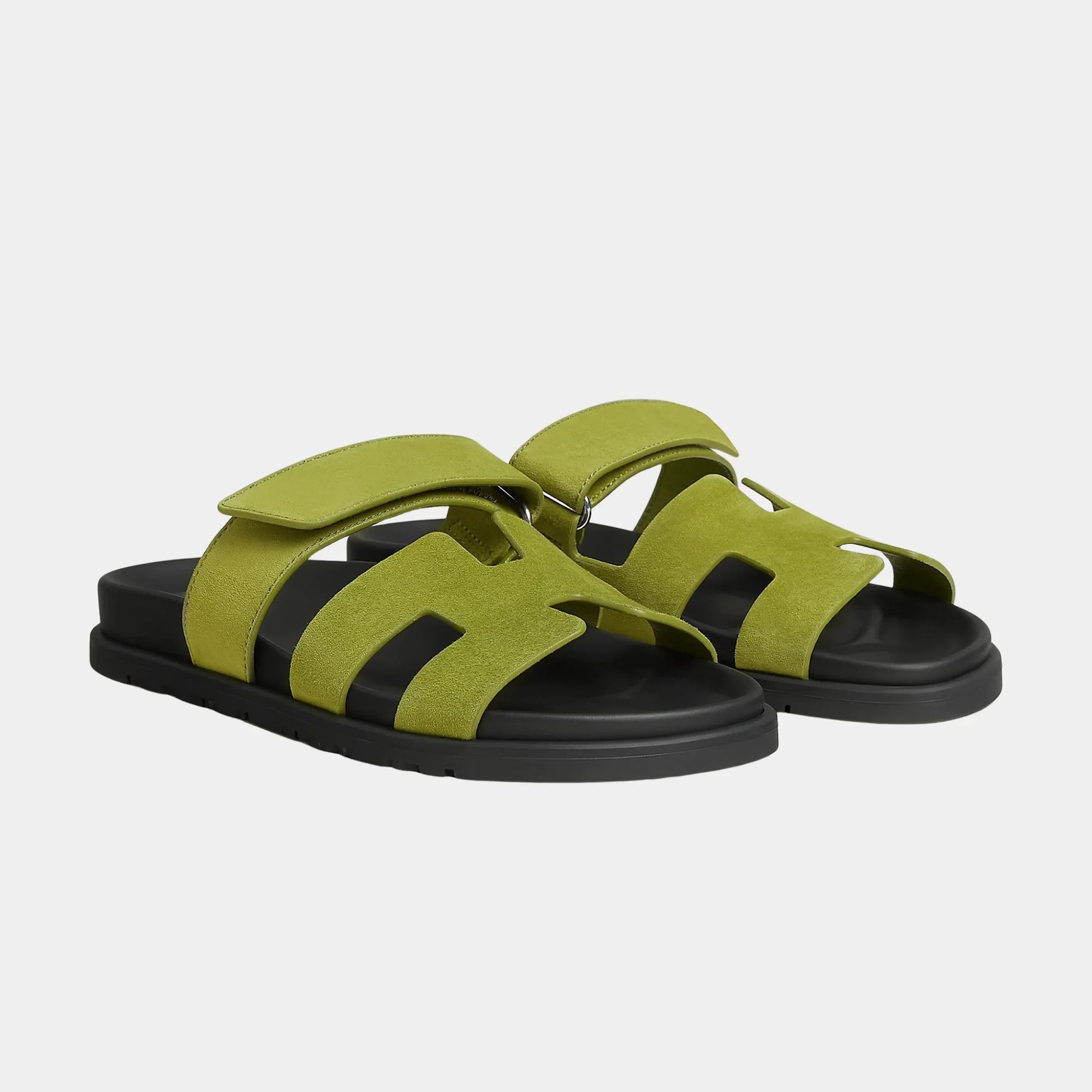 Chypre Sandals Suede Goatskin Women Hermes оригінал – Купити в Україні – боковий вид