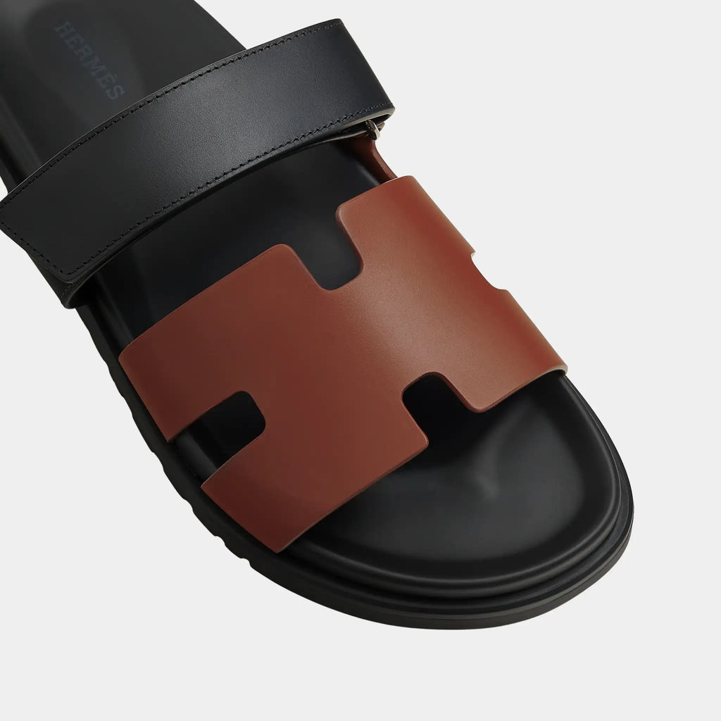 Chypre Sandals Two Tone Calfskin Men Hermes оригінал – Купити в Україні – детальний вид