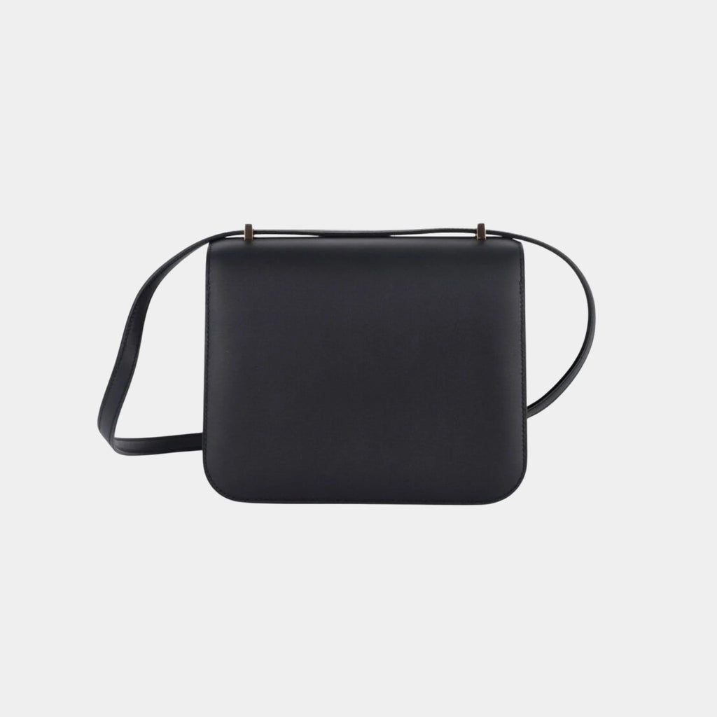 Constance 18 Swift Bleu Indigo Rghw Hermes – Гарантія оригінальності – вид ззаду