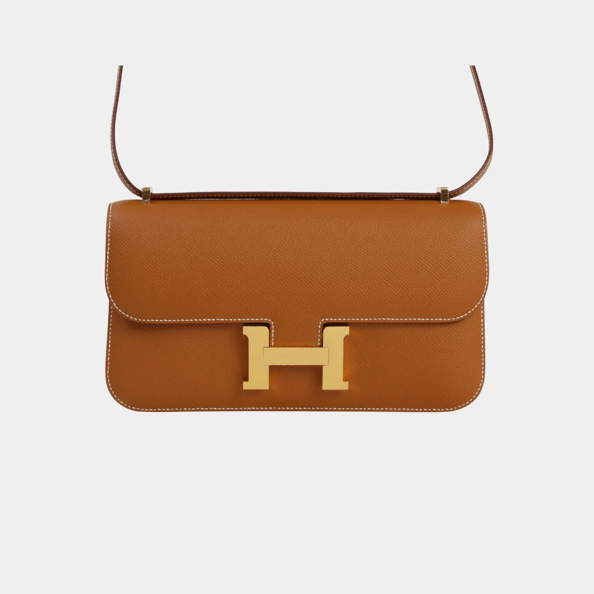Constance Elan 2024 Epsom Gold Ghw Hermes – Гарантія оригінальності – боковий вид