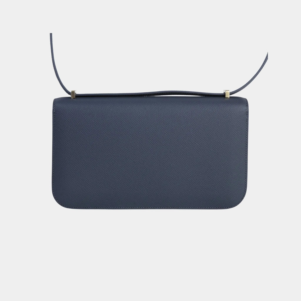 Constance Elan 2024 Epsom Gris Misty Pbhw Hermes оригінал – Купити в Україні – вид ззаду