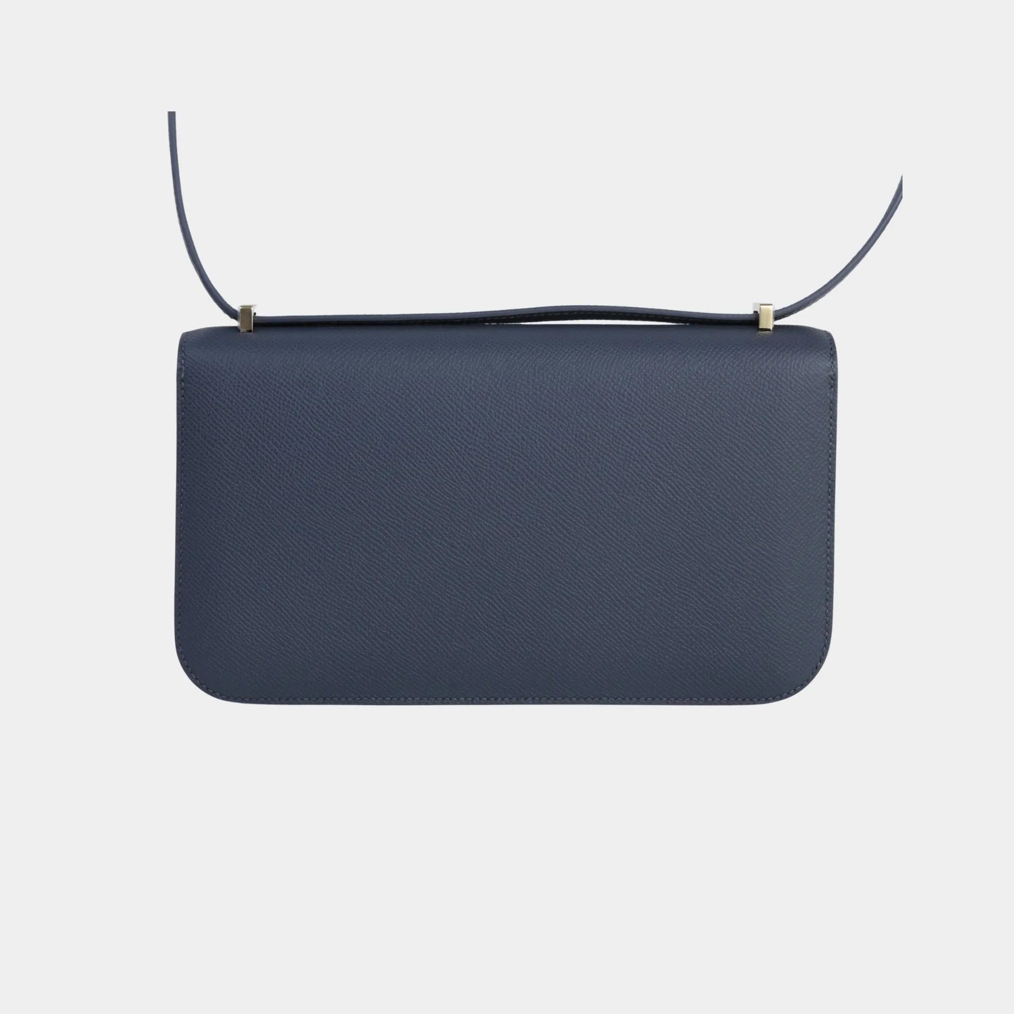Constance Elan 2024 Epsom Gris Misty Pbhw Hermes оригінал – Купити в Україні – вид ззаду