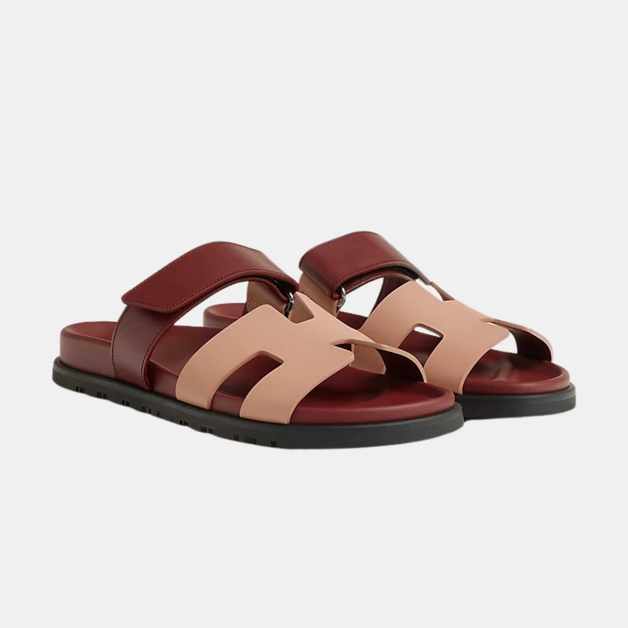 Chypre Sandals Duo Tone Calfskin Women Hermes оригінал – Купити в Україні – збільшений вид