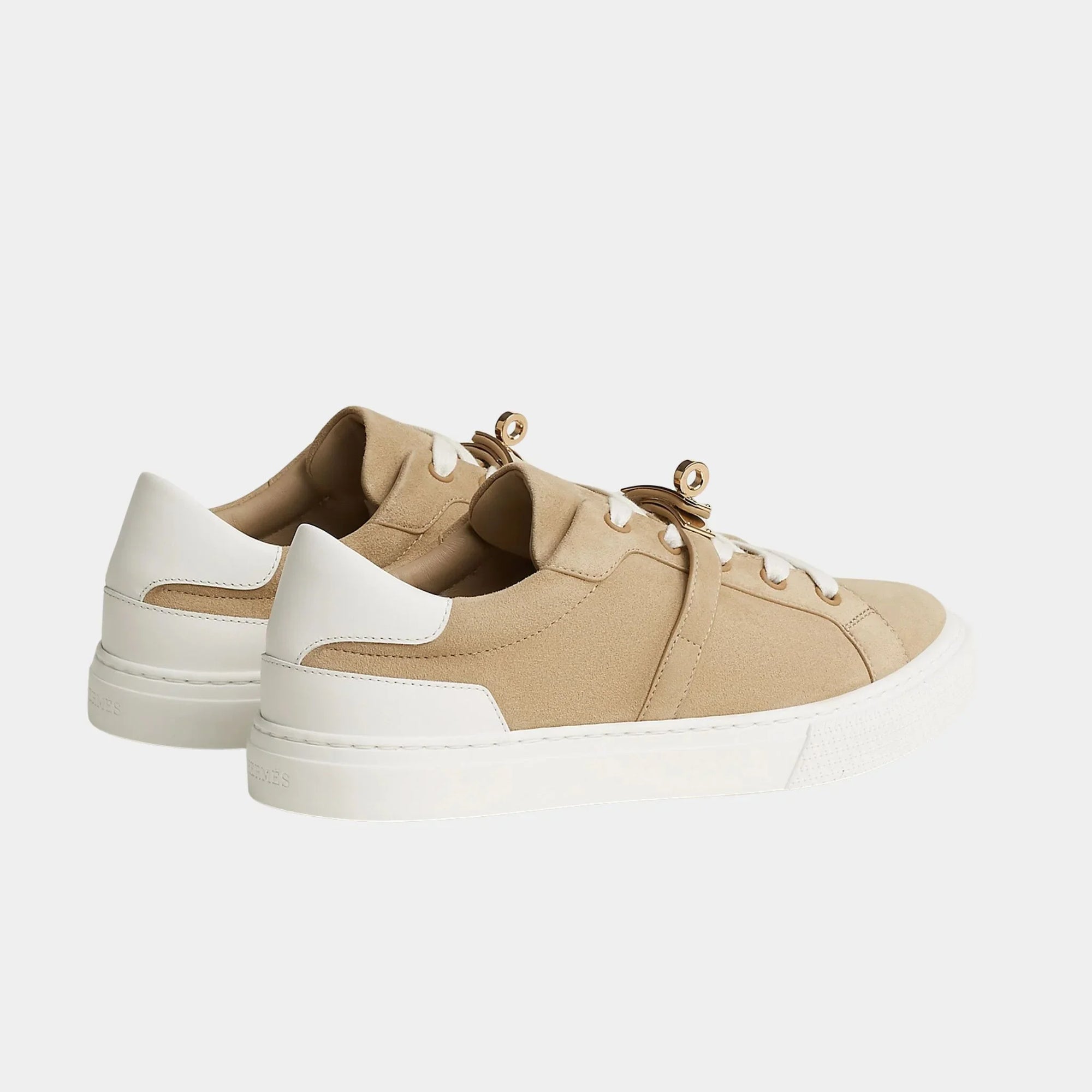 Day Sneakers In Calfskin And Suede Goatskin Hermes оригінал – Купити в Україні – детальний вид