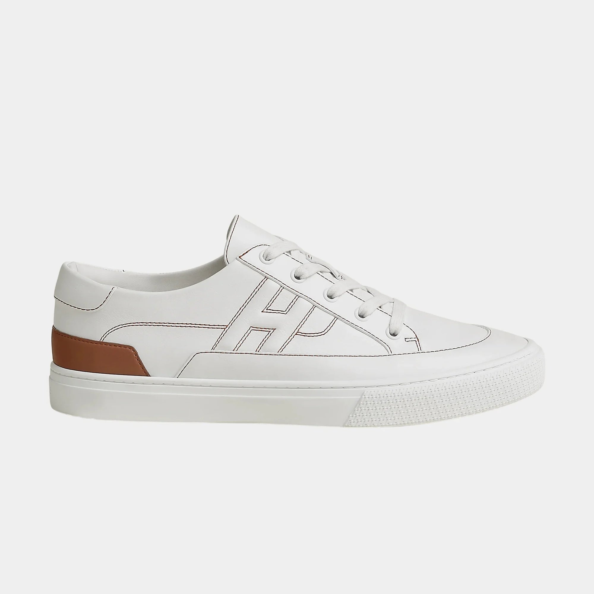 Deep Sneaker In Calfskin Hermes – Гарантія оригінальності – вид ззаду