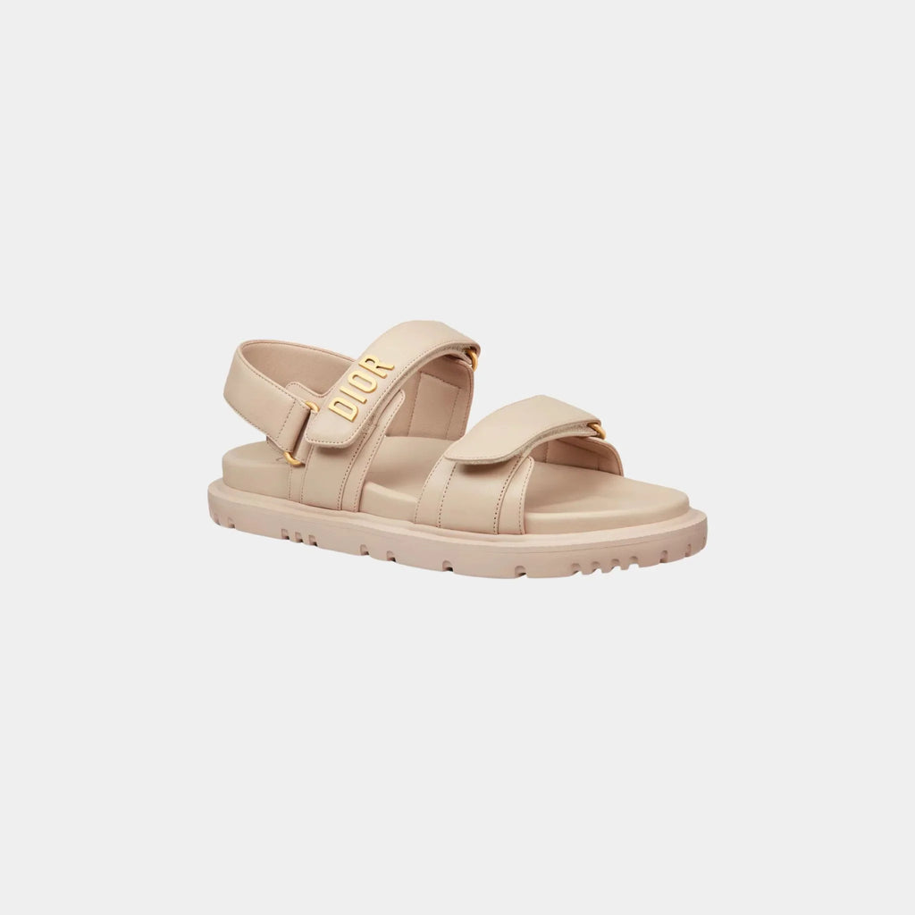 act Sandal In Lambskin Dior – Гарантія оригінальності – вид ззаду