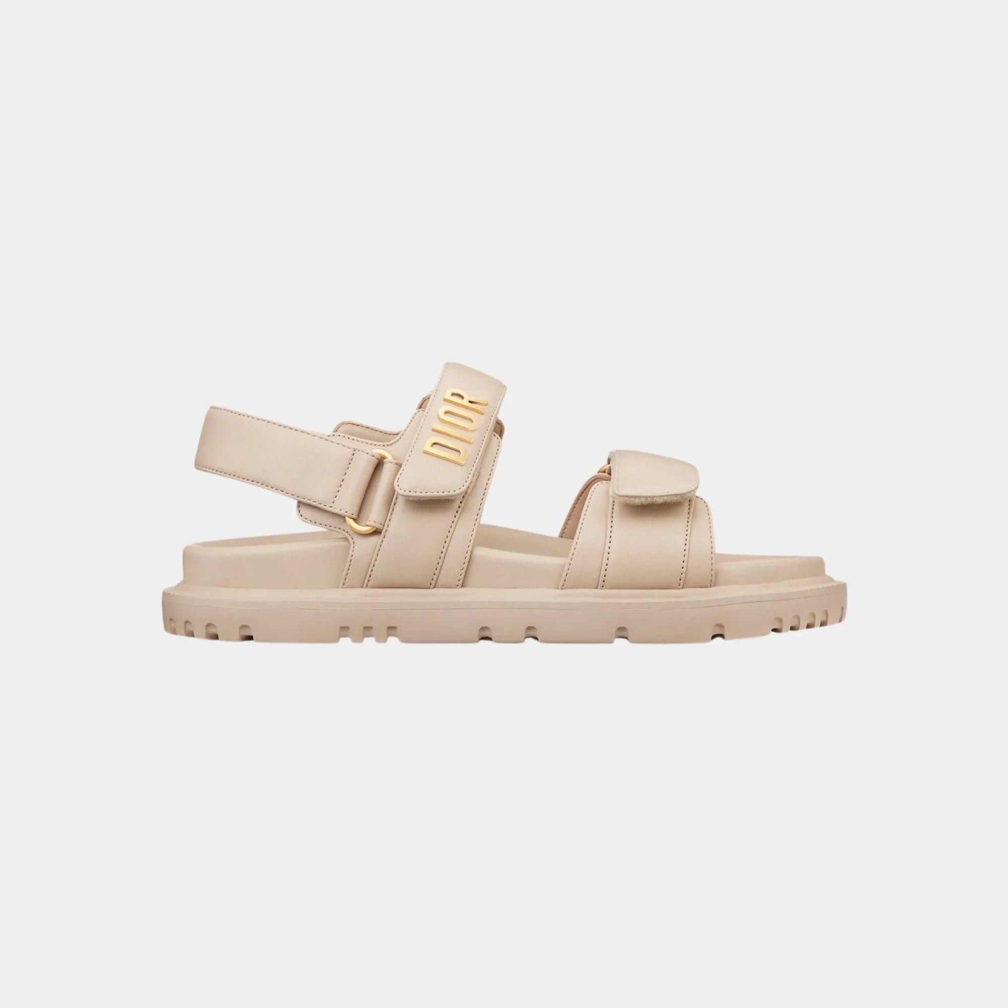 act Sandal In Lambskin Dior – Гарантія оригінальності – боковий вид