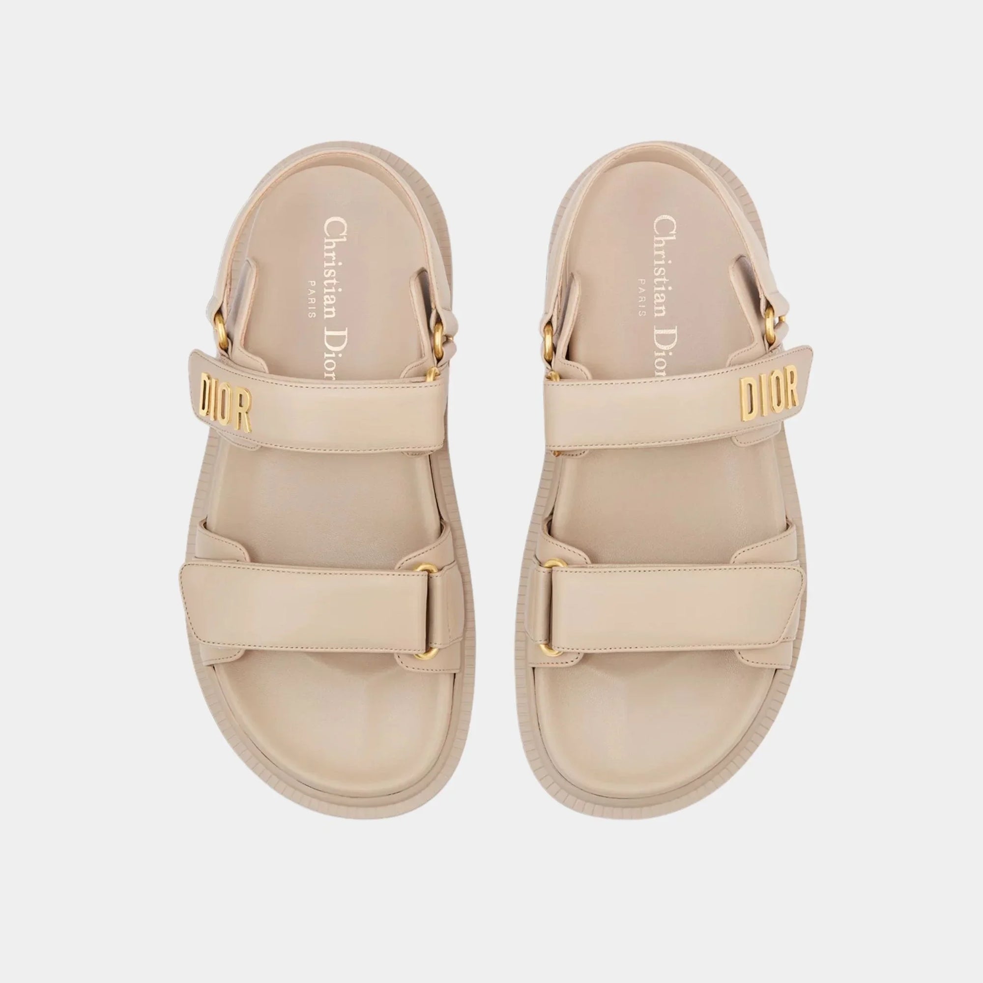act Sandal In Lambskin Dior – Гарантія оригінальності – детальний вид