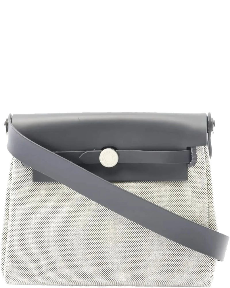 Herbag Zip Mini Vache Hunter-Canvas Ecru Hermes – Гарантія оригінальності
