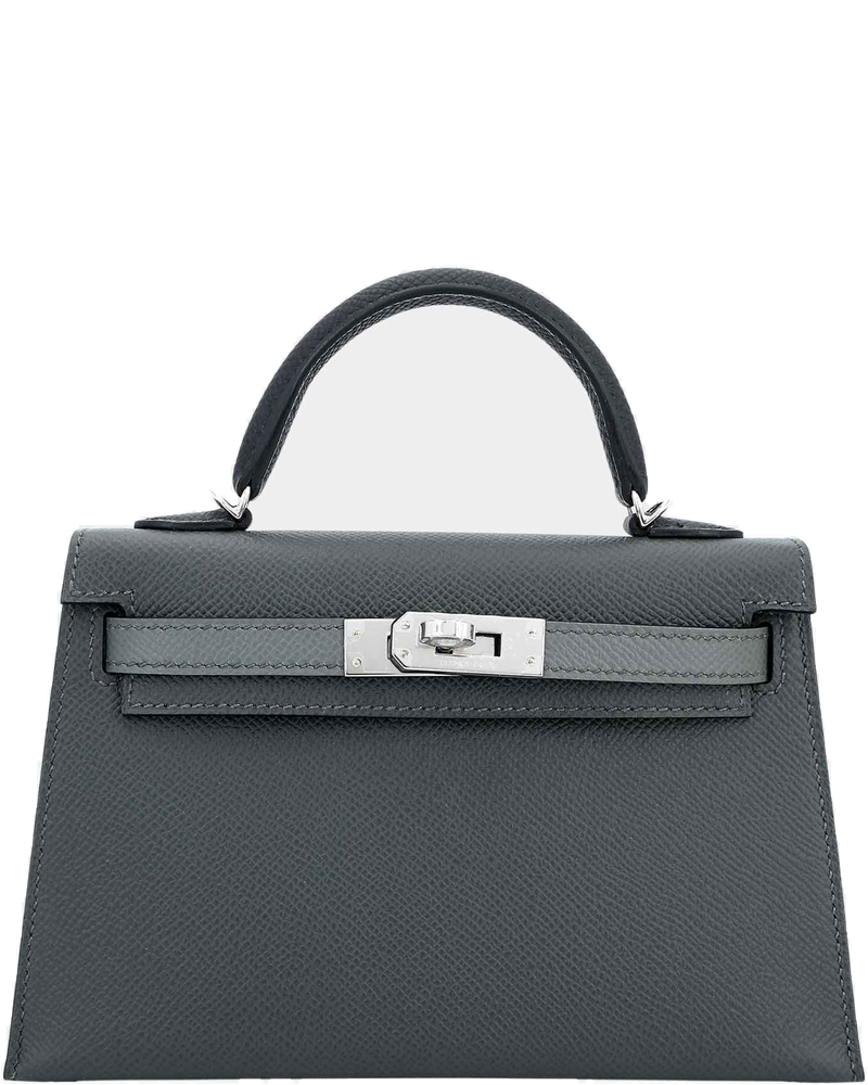 Mini Kelly II Epsom Vert Mangrove Hermes оригінал – Купити в Україні