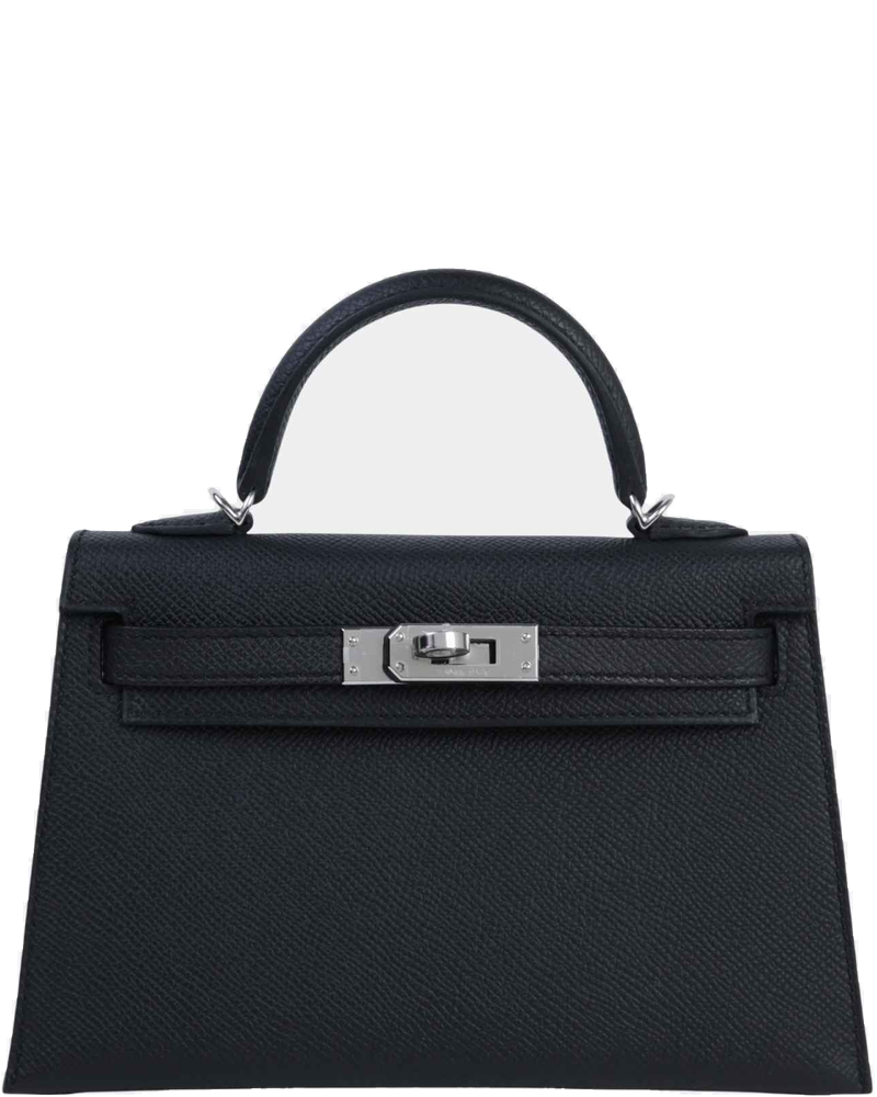 Mini Kelly II Hss Epsom Black Hermes – Гарантія оригінальності