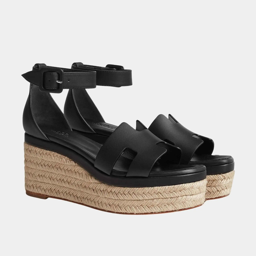 Elda Espadrille In Calfskin Hermes оригінал – Купити в Україні – боковий вид