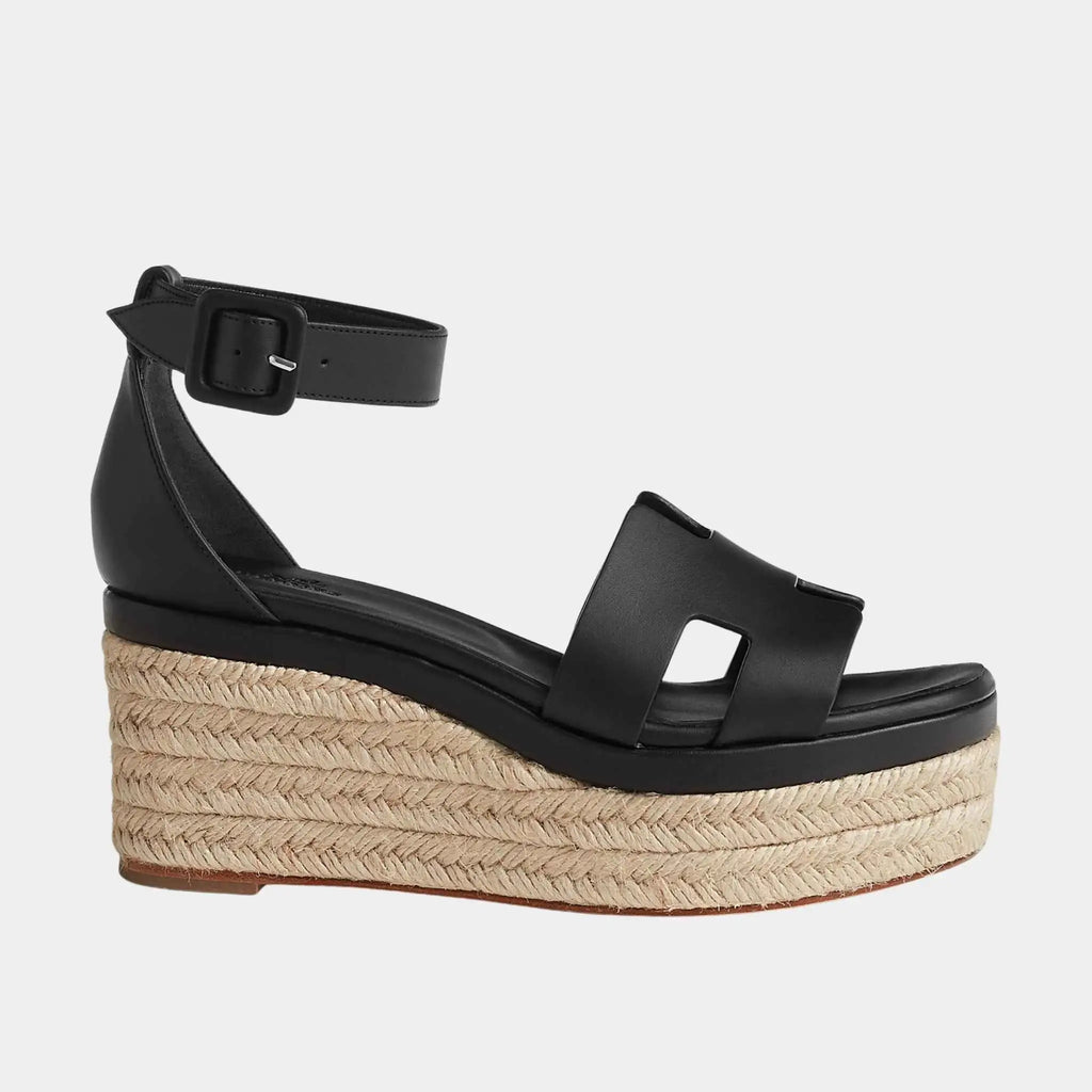 Elda Espadrille In Calfskin Hermes оригінал – Купити в Україні – вид ззаду