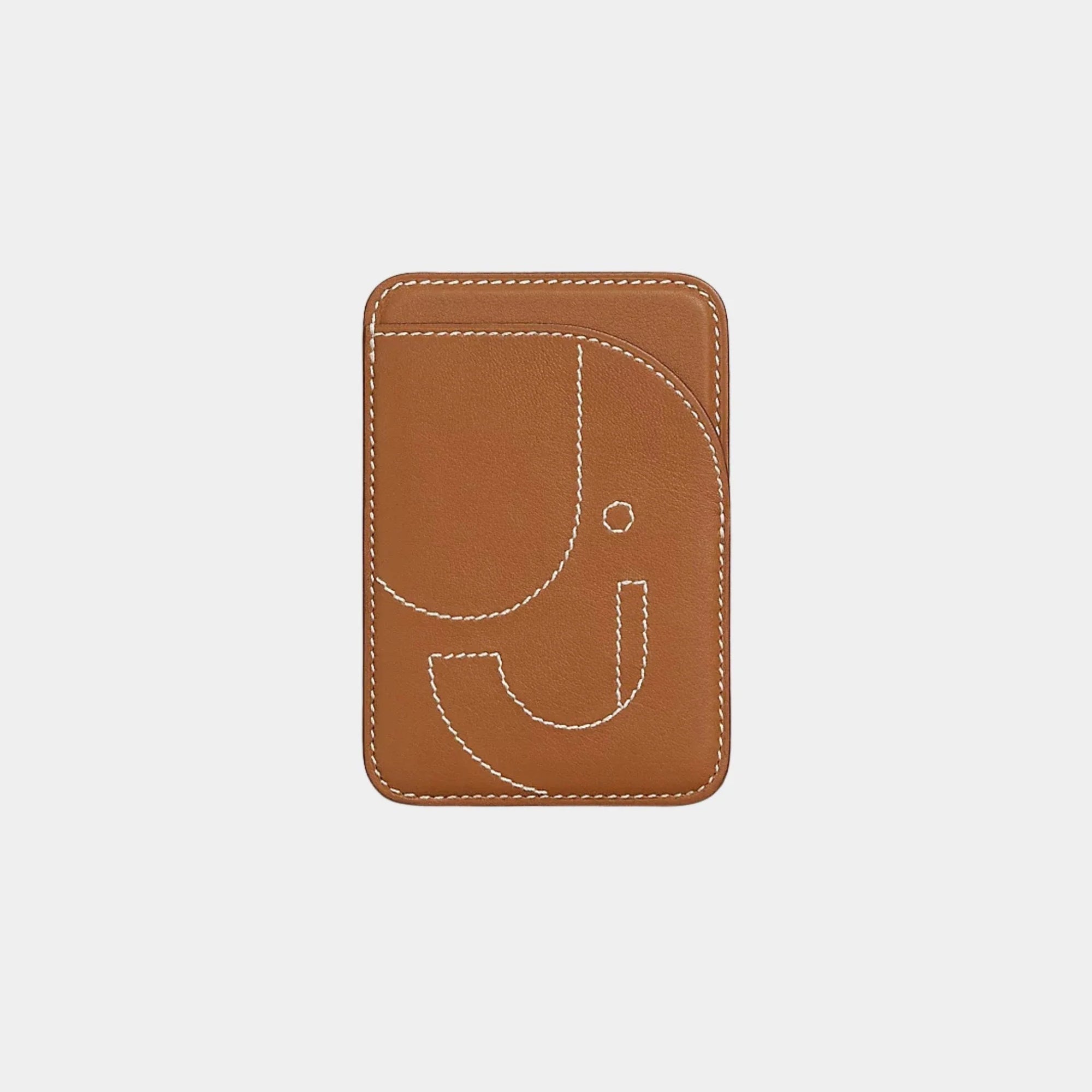 Оригінальна Elephant Magsafe Card Holder Hermes – боковий вид