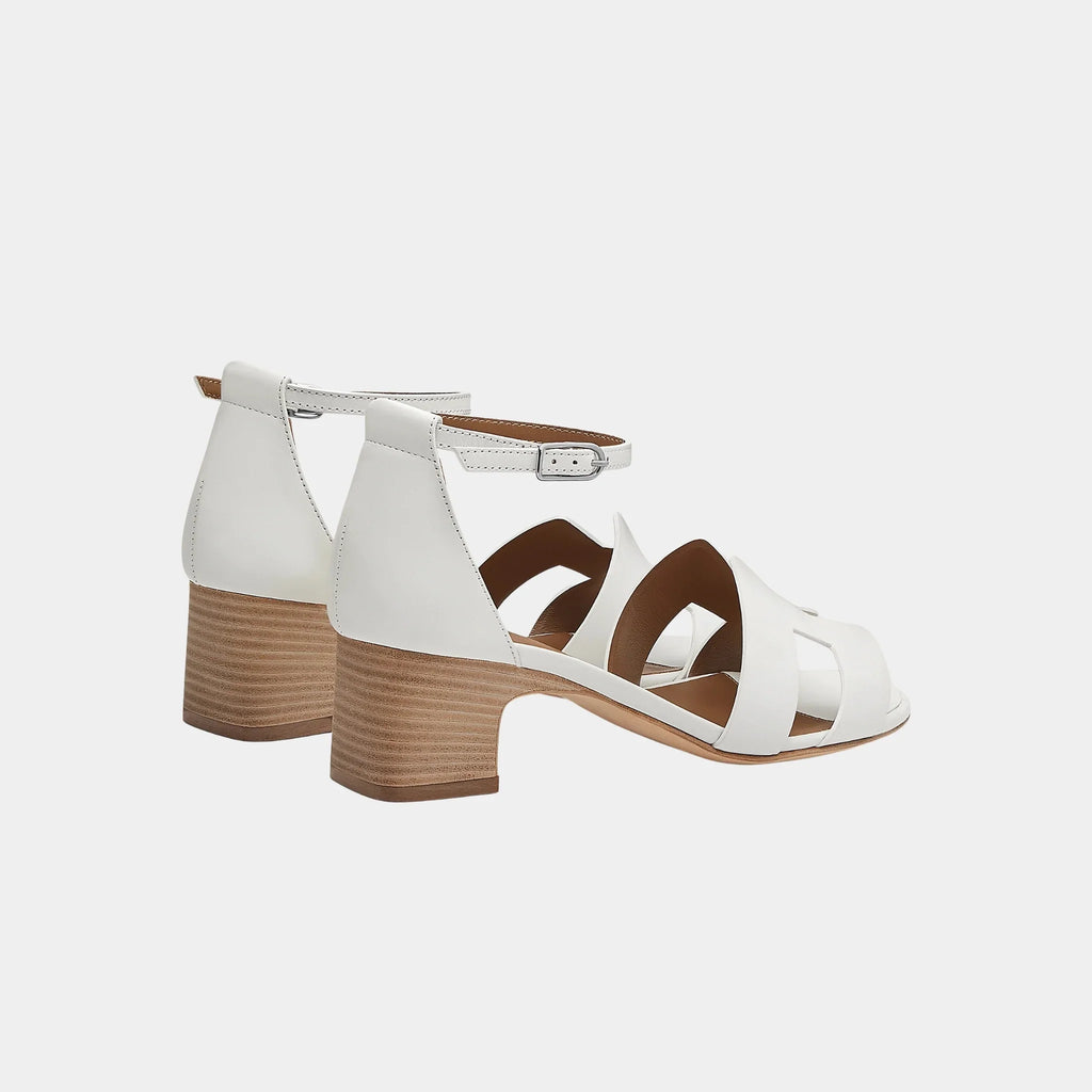 Оригінальна Encens 50 Heeled Sandals In Calfskin Hermes – детальний вид