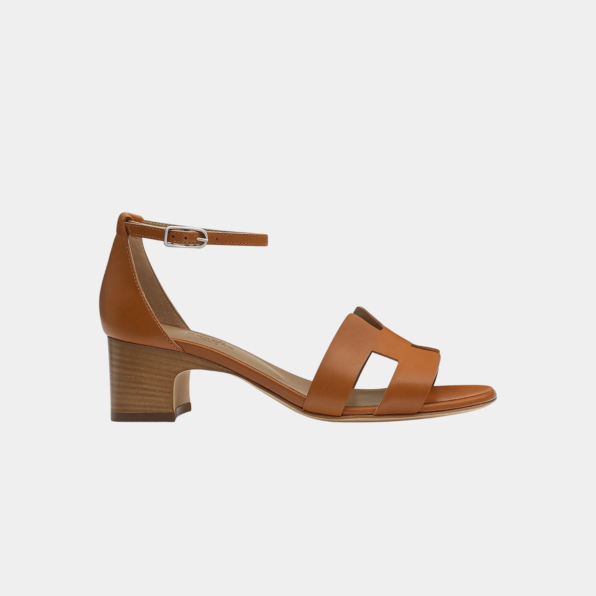 Оригінальна Encens 50 Sandals In Heritage Calfskin Hermes – вид ззаду