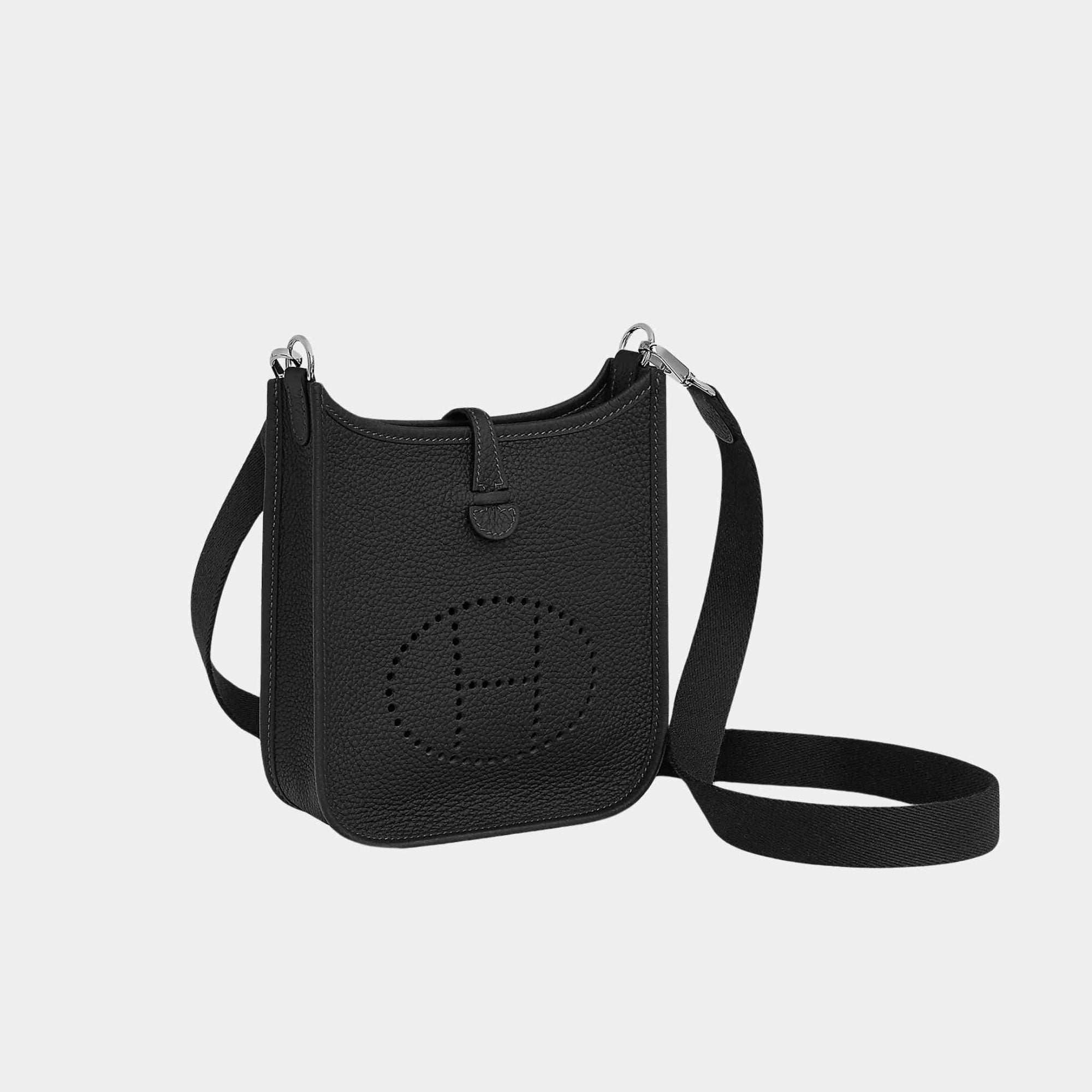 Mini Evelyne 16 Amazone 112cm Taurillon Clemence Black Phw Hermes оригінал – Купити в Україні – детальний вид