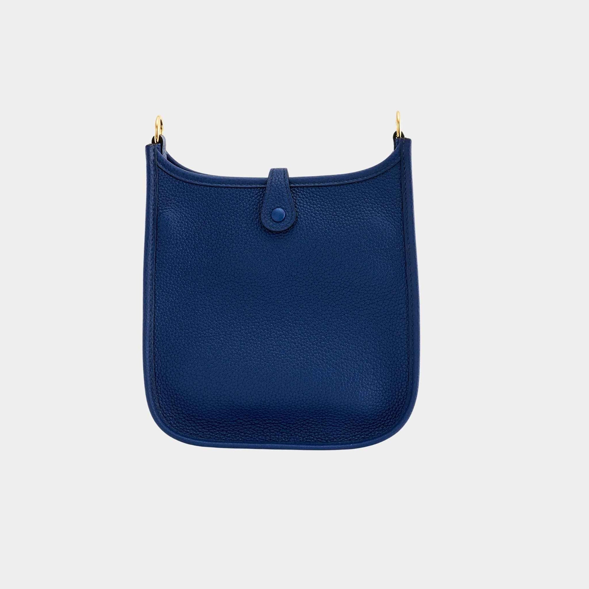 Evelyne Tpm Amazone 112 Blue Sapphire Hermes – Гарантія оригінальності – вид ззаду