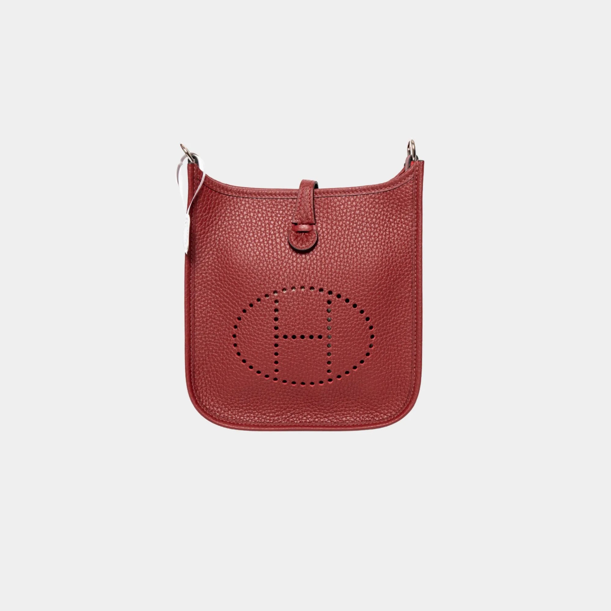 Evelyne 16 Clemence Rouge Grenat Phw Hermes оригінал – Купити в Україні – боковий вид