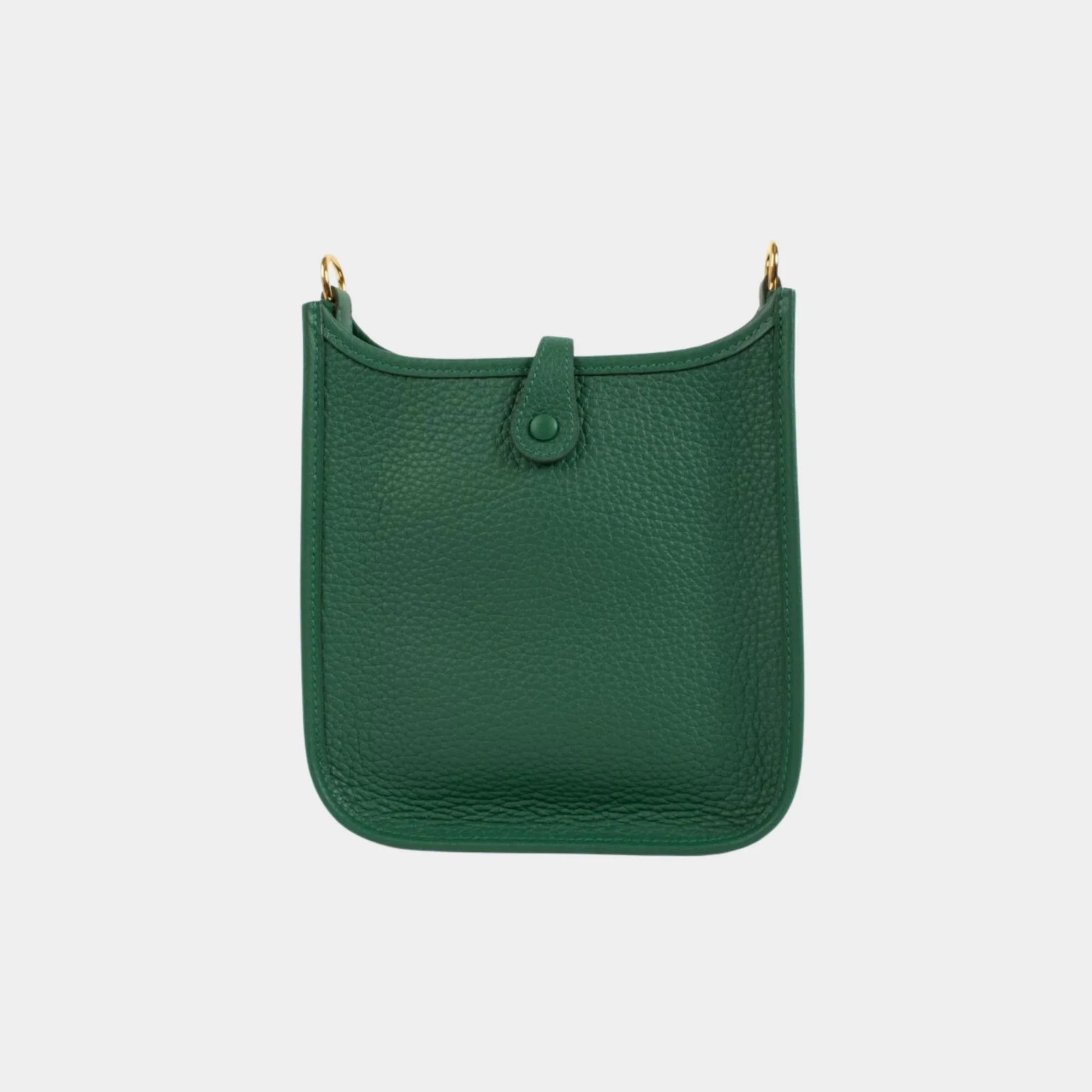 Evelyne 16 Clemence Vert Moyen Ghw Hermes – Гарантія оригінальності – вид ззаду