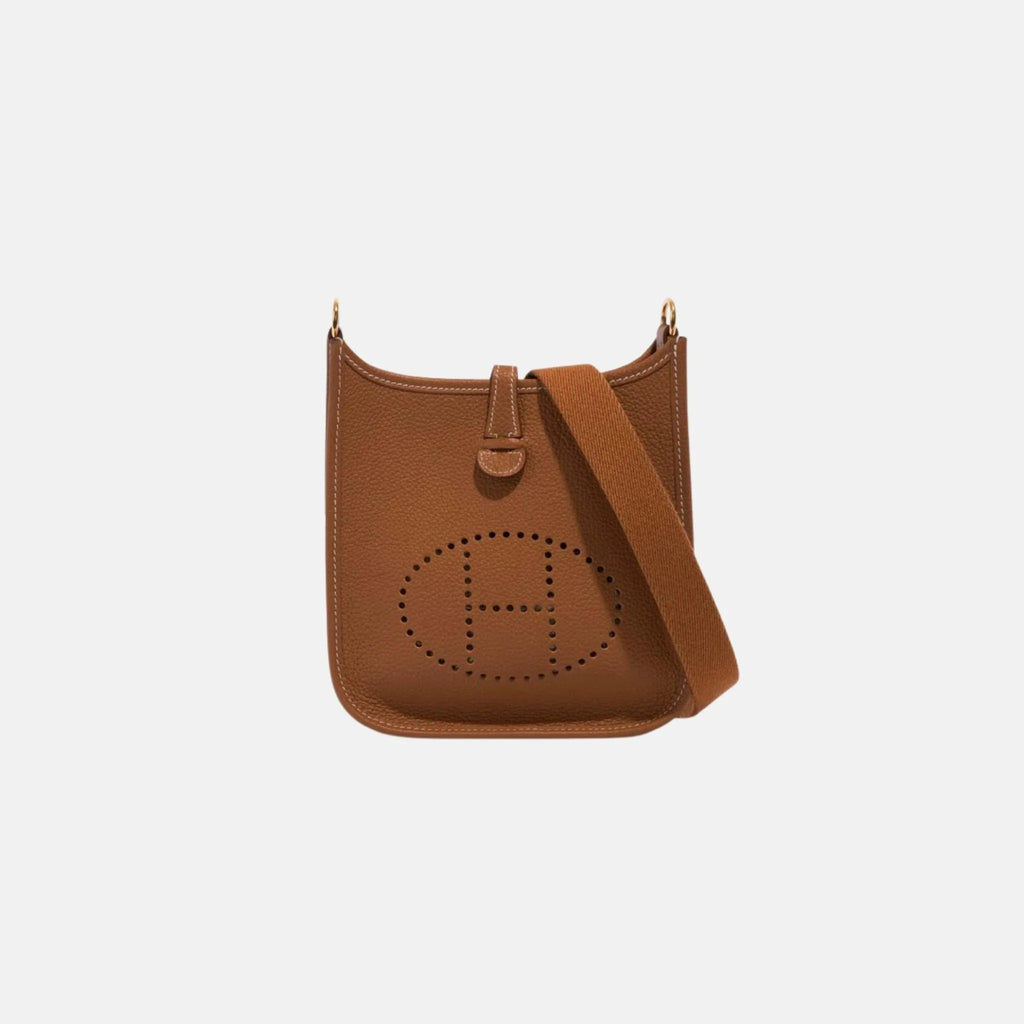 Оригінальна Evelyne 16 Gold Clemence Ghw Hermes – боковий вид
