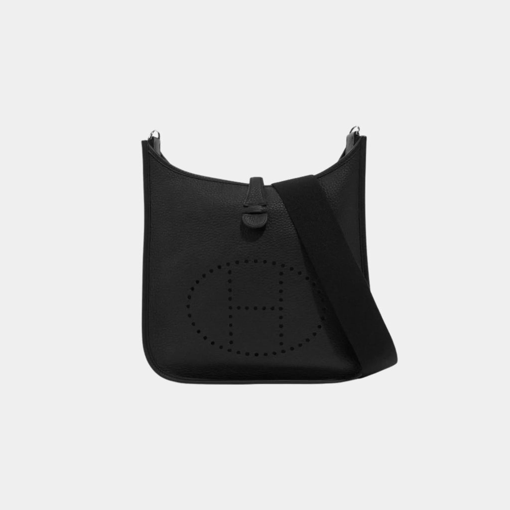 Оригінальна Evelyne 29 Taurillon Clemence Black Phw Hermes – боковий вид