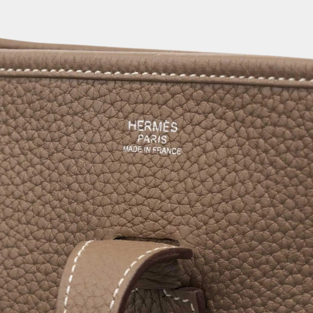 Оригінальна Evelyne 29 Taurillon Clemence Etoupe Phw Hermes – збільшений вид