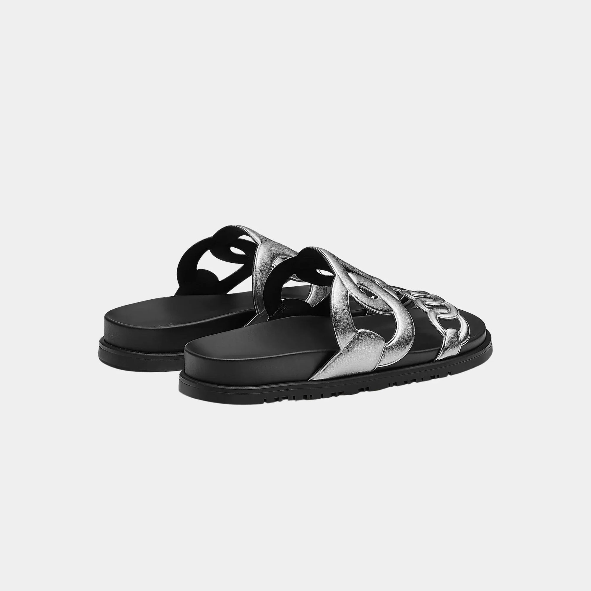 Extra Sandals In Metallic Nappa Leather Hermes оригінал – Купити в Україні – детальний вид