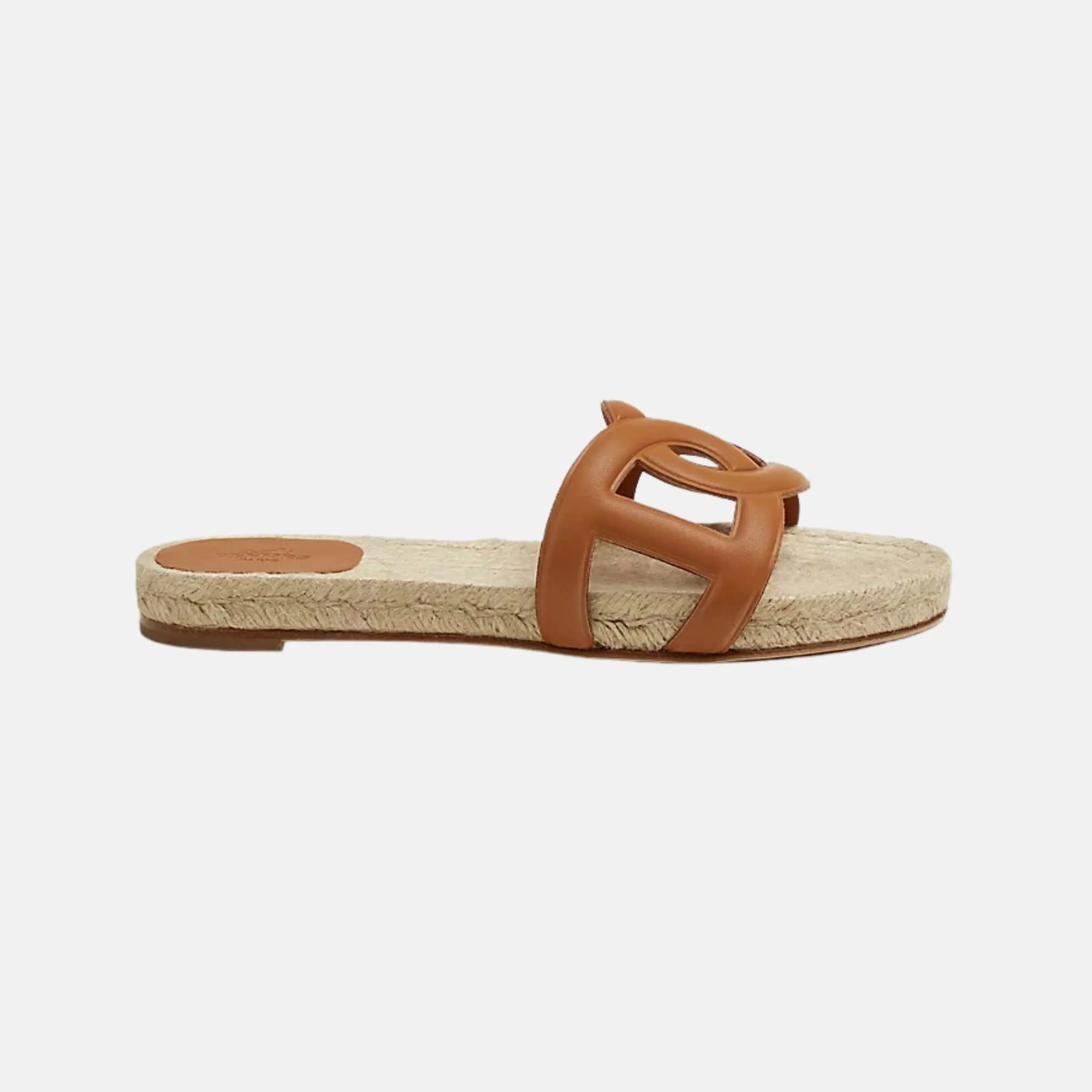 Famous Espadrilles Nappa Leather Hermes – Гарантія оригінальності – боковий вид