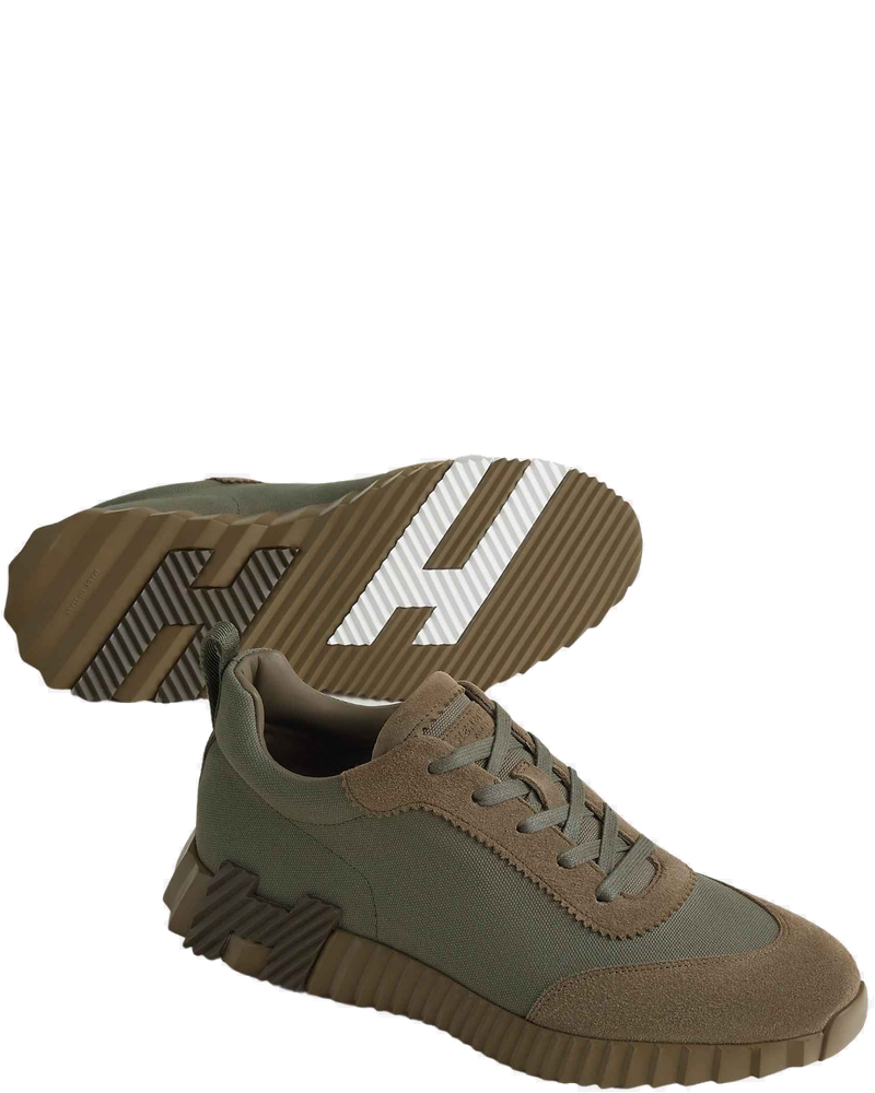 Bouncing Sneaker Cotton Canvas Suede Men Hermes – Гарантія оригінальності
