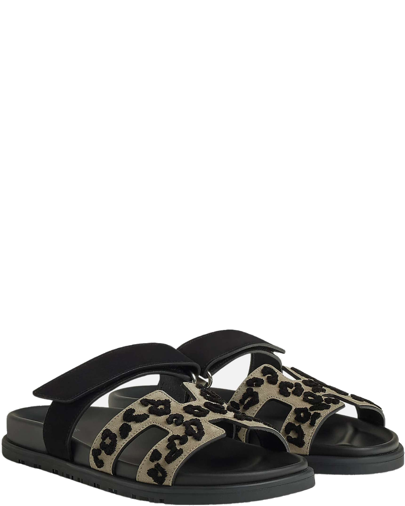 Chypre Sandal Tufted Suede Goatskin Women Hermes – Гарантія оригінальності