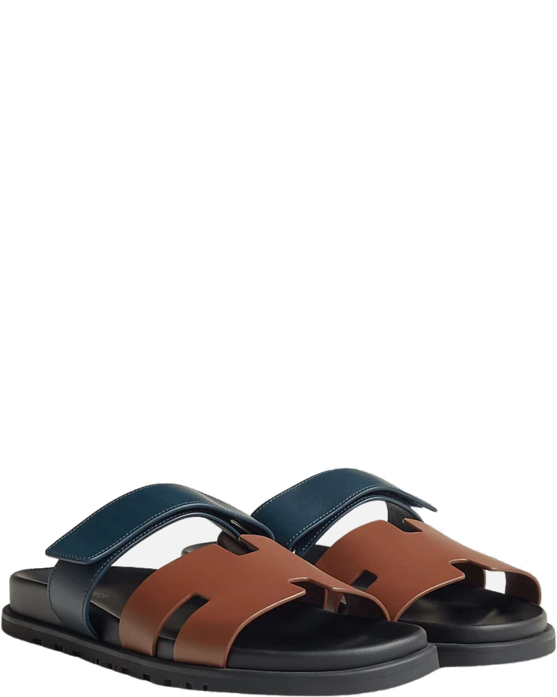 Chypre Sandal Two Tone Calfskin Men Hermes оригінал – Купити в Україні